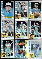 1984 Topps NESTLE Team SET Lot of 27 Toronto BLUE JAYS NM/MT STIEB COX BELL 