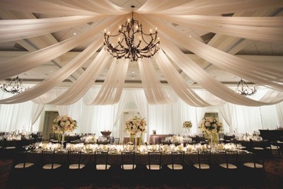 Special Package Wedding Ceiling Backdrop Drapes Package 15ft 1pcs Ebay