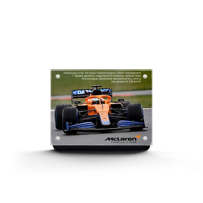 #42141 McLaren Formula 1  Race Car - Classic Display Plaques