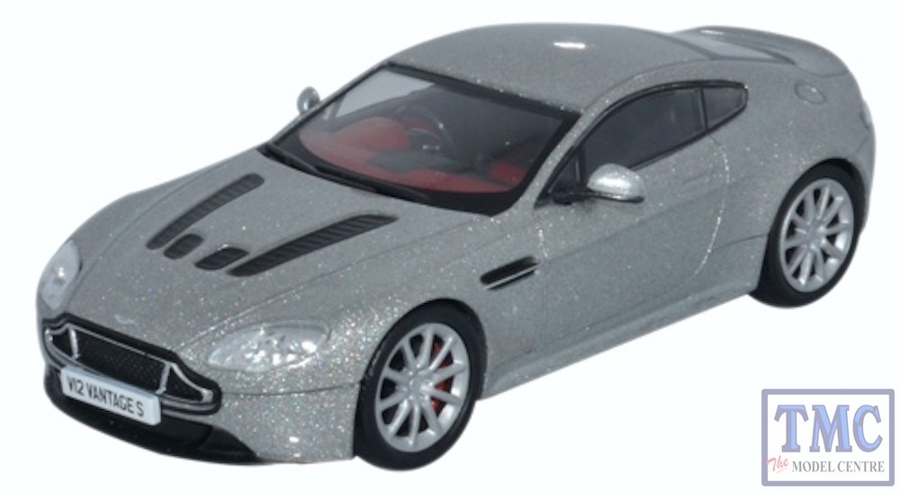 AMVT002 Oxford Diecast O Gauge Aston Martin V12 Vantage S Lightning Silver