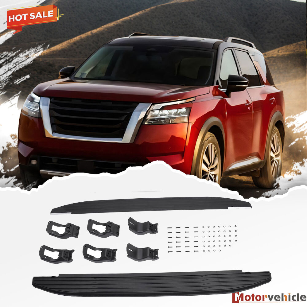 2P Upgraded Running Boards For Nissan Pathfinder 2022-2025 Side