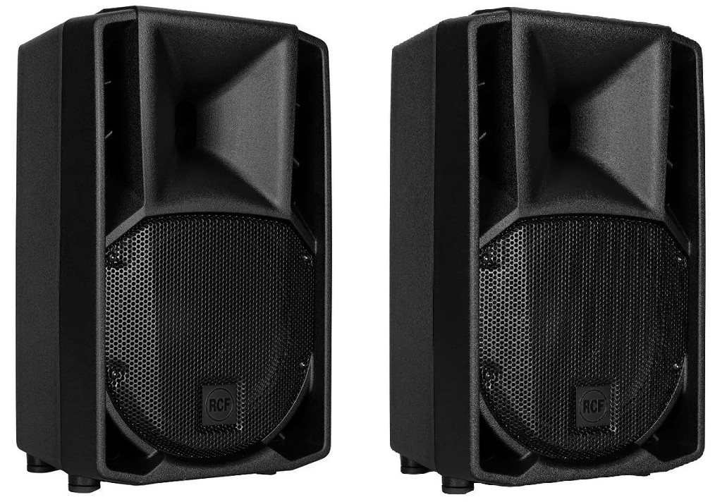 2x Двухполосный динамик RCF ART 710-A MK5 10 с активным/ живым звуком и DSP мощностью 1400 Вт