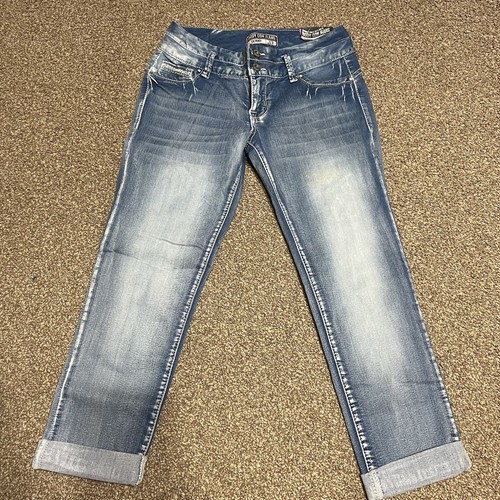 Jeans Amethyst Taille 0 Boot Cut - Stretch, Low Rise, Intérieur 32 Pouces, Neuf Avec étiquettes