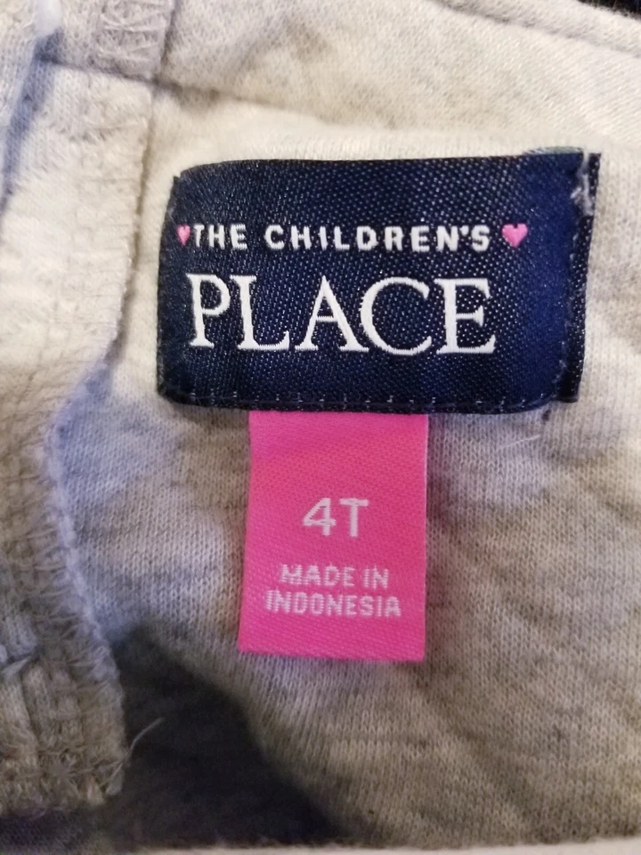 The Children's Place Girl's Toddler Dress Size 4T Grey  - Image 4 of 4