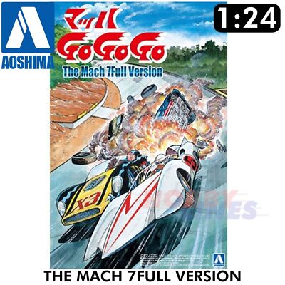 Speed Racer Mach 7 Vollversion GoGoGo Ärmel Japan 1:24 Modell Auto Bausatz 05420