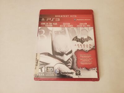 Batman Arkham City Game Of The Year Edition Greatest Hits (Playstation 3 Ps3)