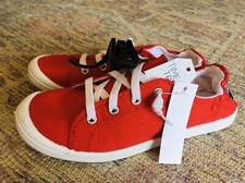 New Women Canvas Shoes Lace Up Slip On Casual Comfy Flat Sneakers Size 6