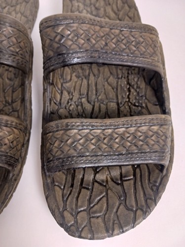 Pali Hawaii Brown Waterproof Slides Women Size 9 - Picture 3 of 10