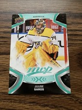 2021-22 Upper Deck MVP Juuse Saros Nashville Predators #95