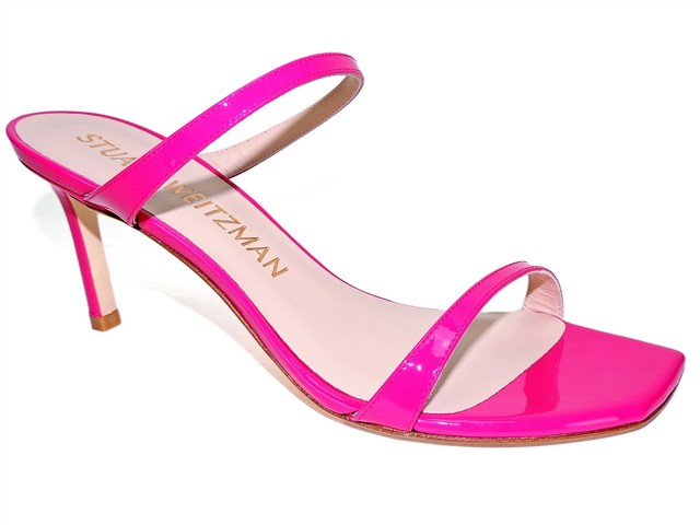 stuart weitzman pink sandals