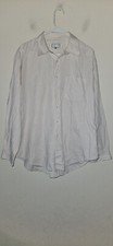 Yves Saint Laurent Dress Shirt Mens 17.5 / 34-35 Pink