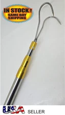 Retractable Fishing Gaffs, with double hooks included.