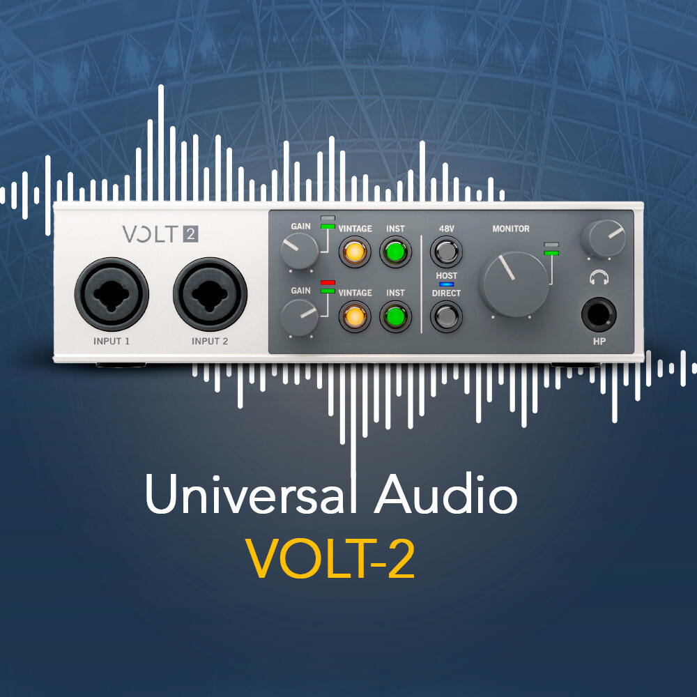 【美品】Universal Audio Volt 2 ＋ オヤイデ製 USB-C Universal Audio Volt 2 USB-C Audio Interface for sale online