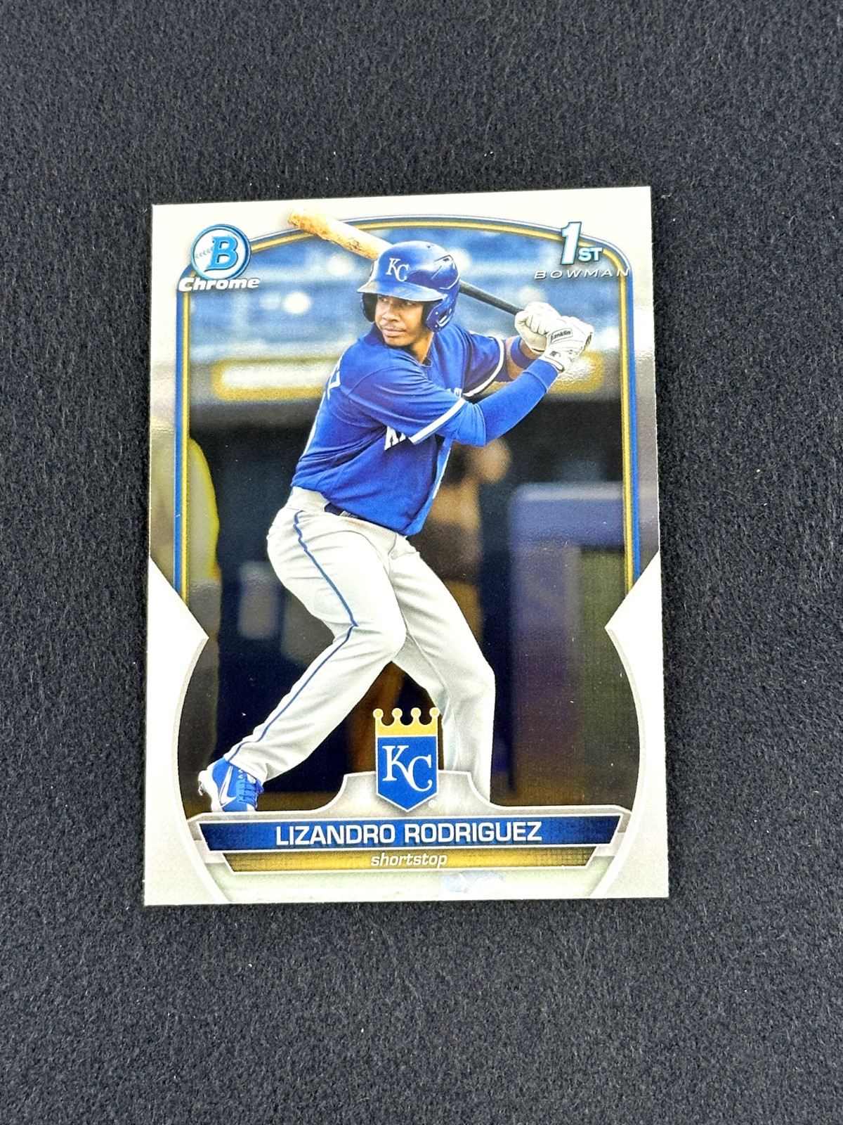 2023 Bowman LIZANDRO RODRIGUEZ 1st Bowman Chrome #BCP-47 Kansas City Royals