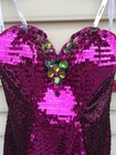 Partytime Sequin Pink Purple Dress Size 0 — photo 2