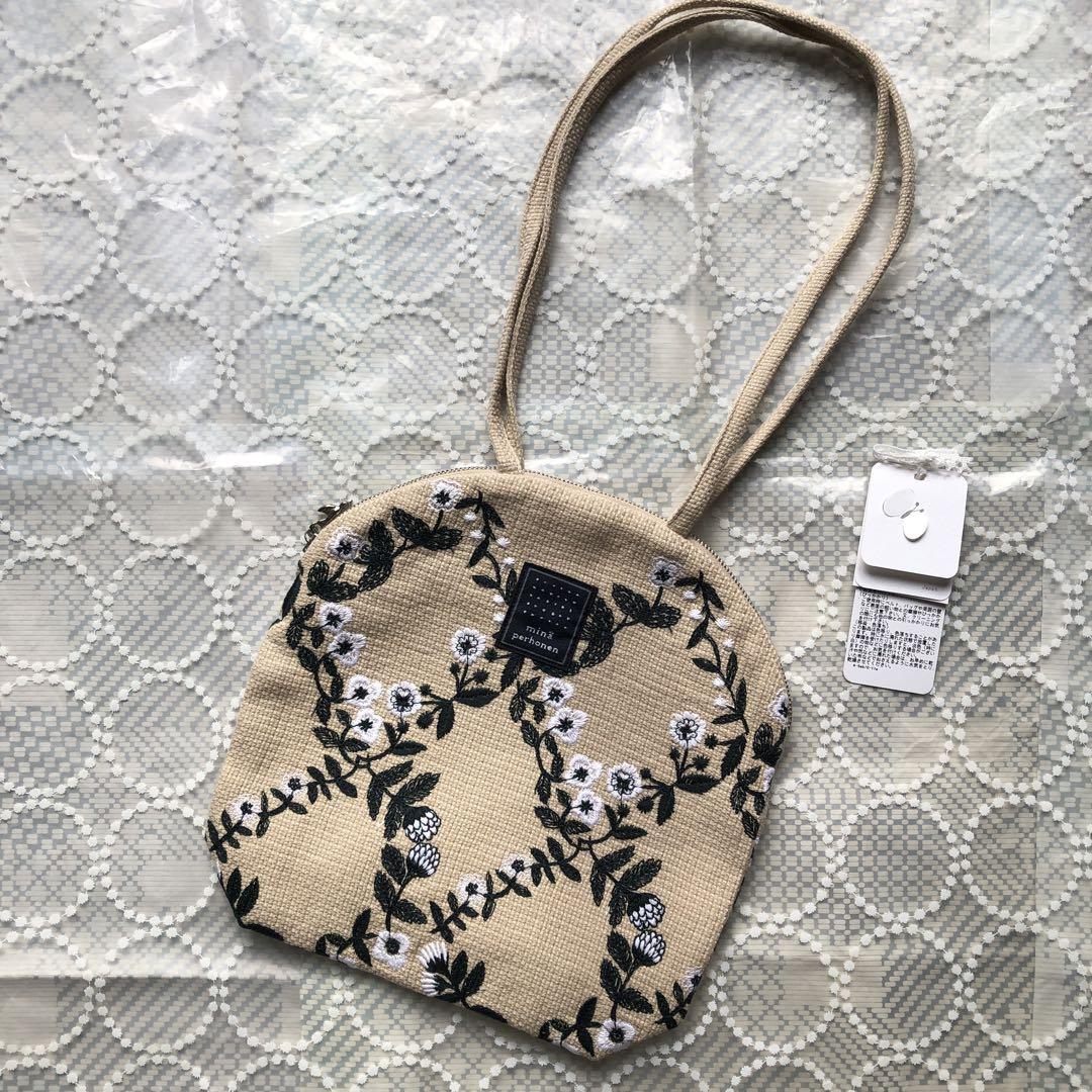 mina perhonen Muffin Bag Flower Crown Beige | eBay