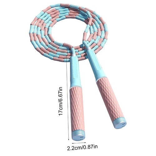 Segmented Skipping Rope for Women Man Kid Jump Rope, Workout and Weight Loss - Picture 8 of 12