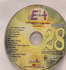 28    E4 ESSENTIAL CHARTBUSTER  KARAOKE CDG DISC