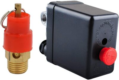 #ad Central Pneumatic Air Compressor Pressure Switch Control Valve With 1 4quot;Pt Threa $15.59