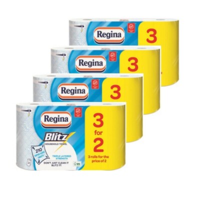 regina blitz kitchen roll best price