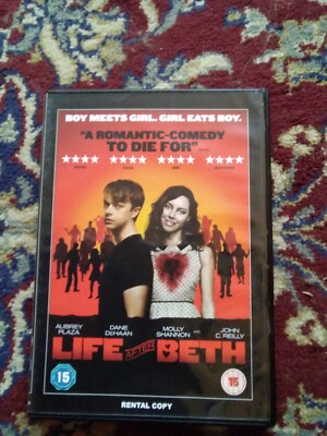 LIFE AFTER BETH DVD WITH CASE,LIKE NEW EXCELLENT