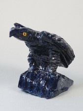 Adler Lapislazuli Steinfigur vogel figur Skulptur Eagle bird afghanistan Nr21/16