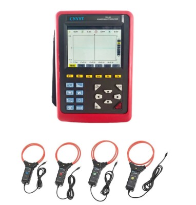 Power Quality Meters Power Quality Loggers With 4 Flexible Coil Current Clamp