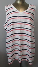 NWT Time and Tru Pocket Tank Top Womens Size XL 16-18 Chest 46 V-Neck 304-33640