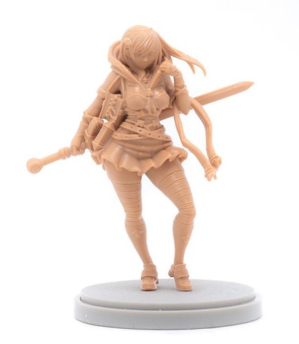 Unpainted Dead Kingdom TWILIGHT KNIGHT Unassembled Resin Figure - Foto 7