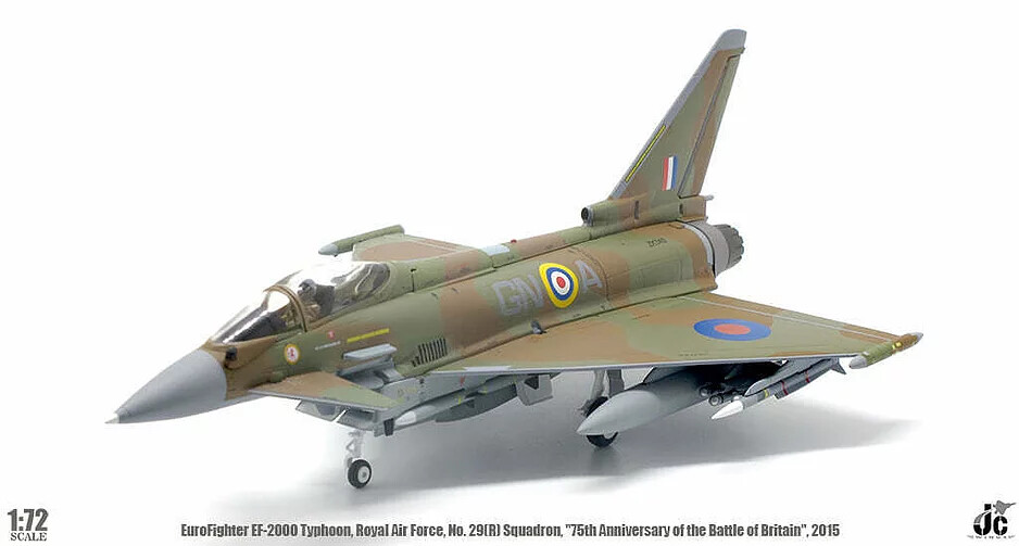 航空機・ヘリコプター JCWings 1/72 EF-2000 Eurofighter Typhoon Eurofighter EF-2000 Typhoon RAF 2015 1:72 JC Wings | eBay