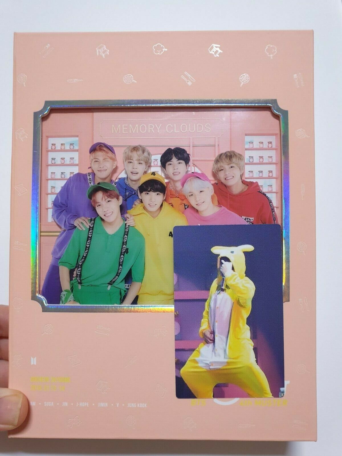 BTS 4th Muster Happy Ever After Official DVD Full Set V Photocard