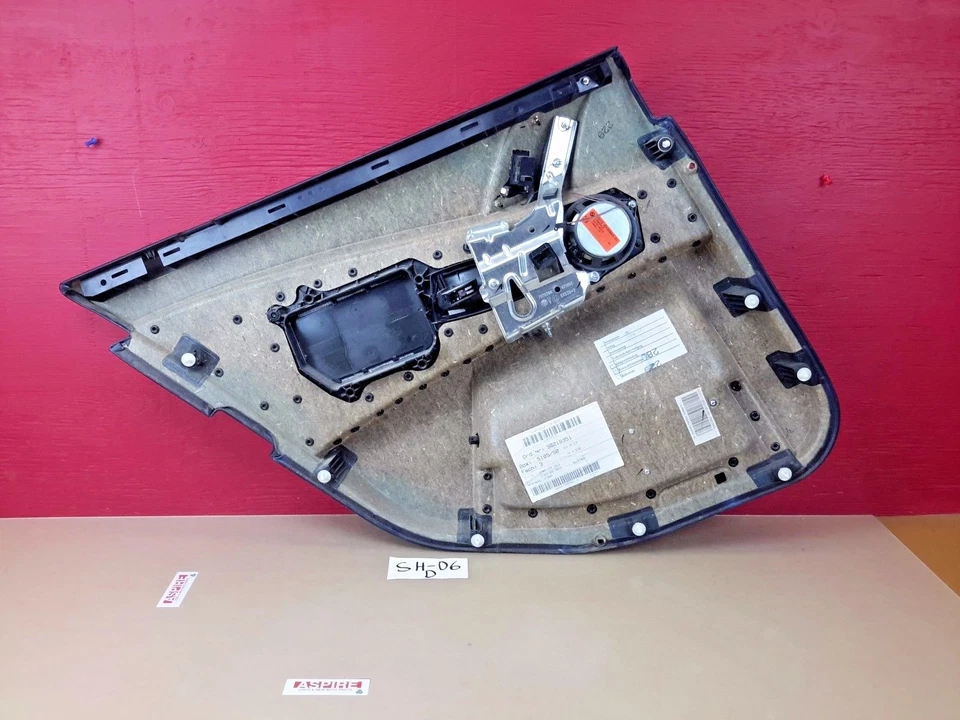 2004-2007 BMW E60 530i 525i 545i 550i  Interior Door Panel Trim Right Rear OEM Foto 2 de 4