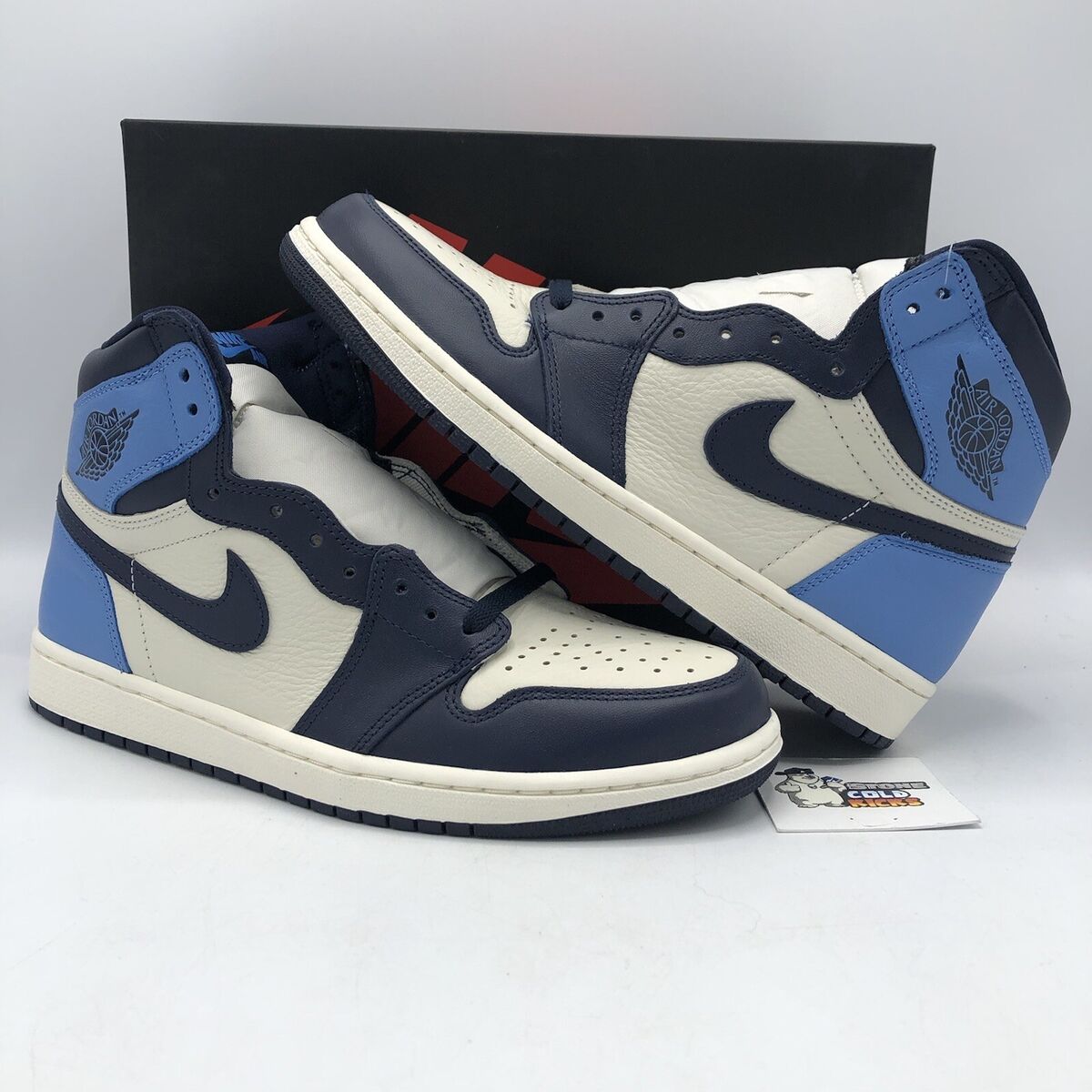 Size 11 - Jordan 1 Retro OG High Obsidian UNC 2019 for sale Size 11 - Jordan 1 Retro OG High Obsidian UNC 2019 for sale