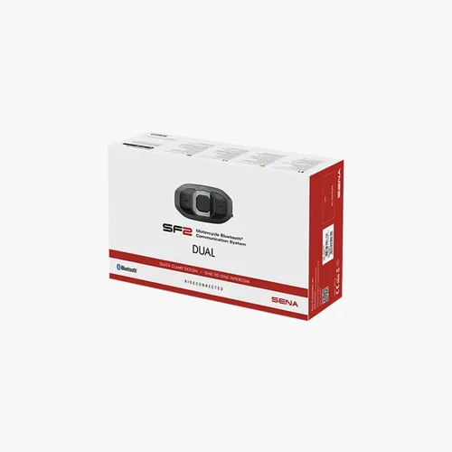 Sena SF2-03 Dual Dual Dual HELM Gegensprechanlage Bluetooth 4.1 FM