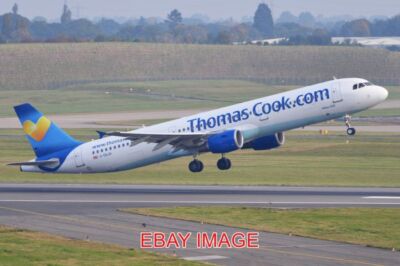 FOTO FLUGZEUG AIRBUS A321-211 'G-DHJH' THOMAS COOK C/N 1238. GEBAUT 2000. DEPA