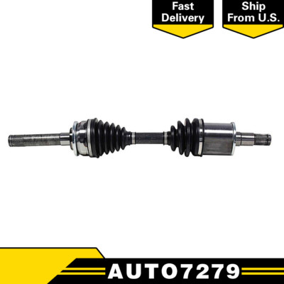 1x Front Driver Side CV Axle Assembly For MITSUBISHI MONTERO