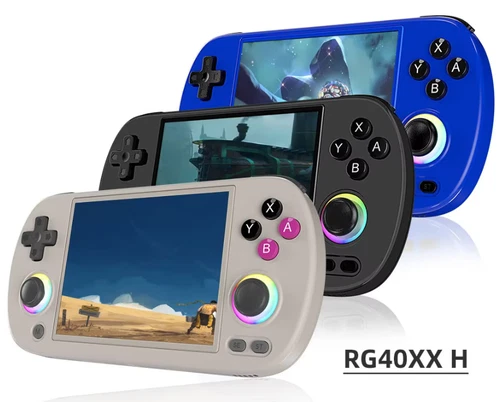 ANBERNIC RG40XX H handheld Game Console 4.0-inch IPS Screen 64G 5K+ Games Gifts