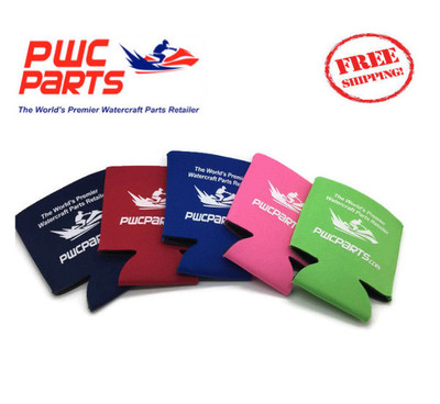小物 kspi12 PWC Parts Co. 12oz. Can KOOZIEJet Ski Logo SeaDoo Yamaha Kawasaki
