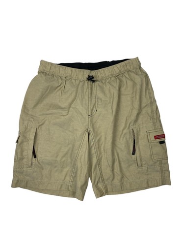 Zoic Shorts Men L Tan Padded Liner Mountain Biking Cycle Performance Trail Cargo