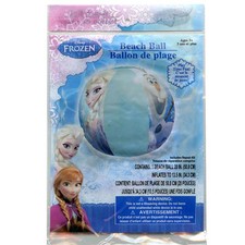 Inflatable Beach Ball 20" Girl Age 3 Disney Frozen Elsa  Olaf NEW