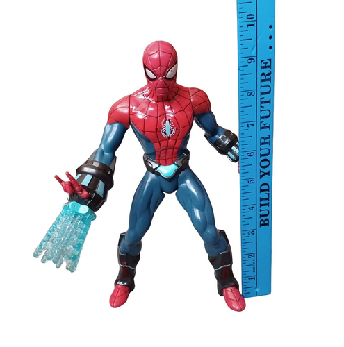 Marvel Ultimate Spiderman Electro-Web Hasbro 2012 9.5" Inch Action Figure - Afbeelding 2 van 12
