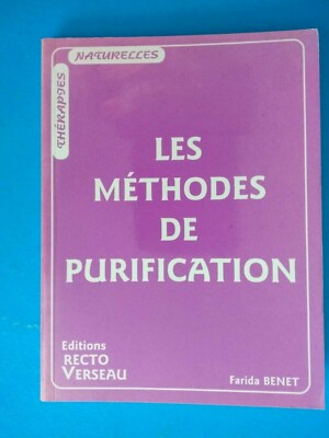 Les méthodes de purification - Farida Benet Book only