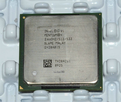 Intel Pentium 4 2.66GHz 533MHz 512KB Socket 478 CPU Processor SL6PE