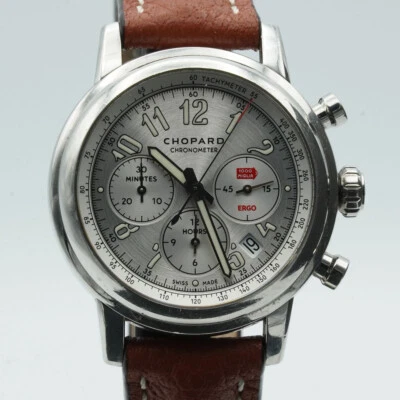 CHOPARD MILLE MIGLIA HERREN UHR 42MM STAHL 168589 WEISS AUTOMATIK LIMITED - Bild 1 von 4