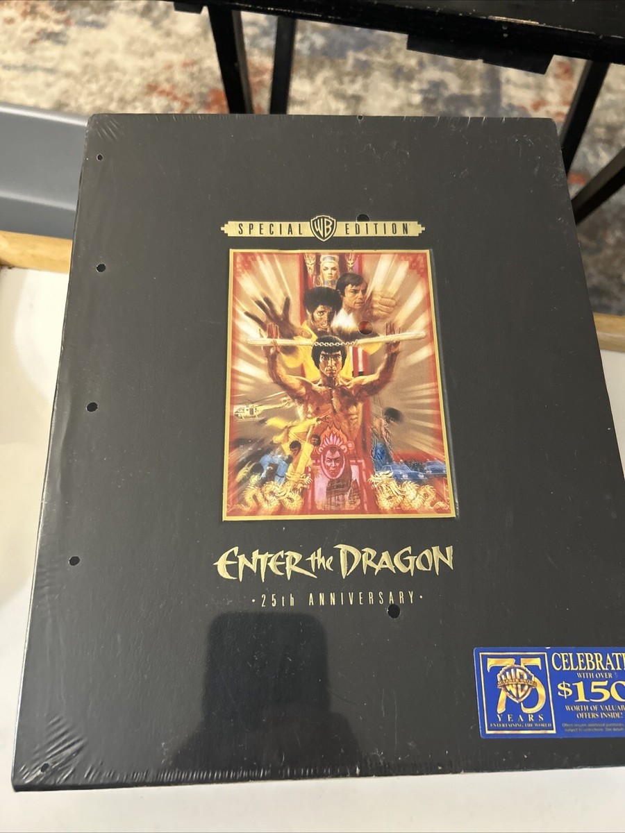 NEW VTG Enter the Dragon 25th Anniversary Special Edition VHS Box