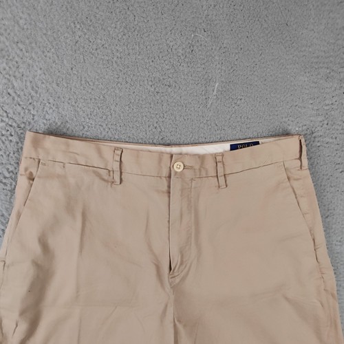 Polo Ralph Lauren Shorts Mens 33 Tan 9 Inseam Classic Fit Flat Front Shorts Golf - Picture 2 of 15