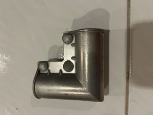 Vintage Chainlink Fence Connection Right Angle