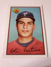 1989 Bowman Robin Ventura 65 Chicago White Sox Rookie RC Vintage MLB Card. rookie card picture