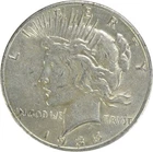 1935-S Peace Silver Dollar EF Uncertified #915
