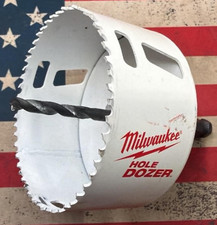 3-3/4" 95mm Hole Dozer Hole Saw Arbor Free Shipping USA
